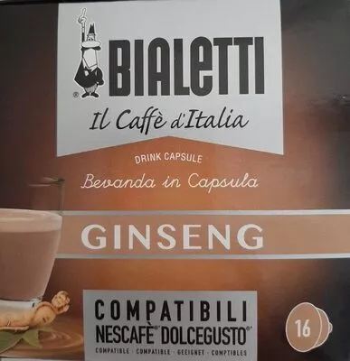 Café ginseng Bialetti 50ml, code 8006363026802