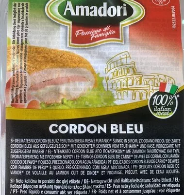 Cordon bleu Amadori , code 8006473029557