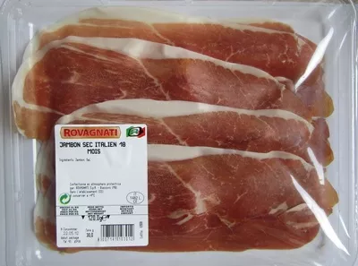 Jambon sec italien 18 mois Rovagnati 120 g, code 8007141103012