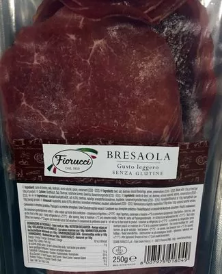 Bresaola Gusto leggero Fiorucci 250 g, code 8007975018049