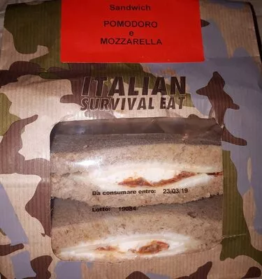 Sandwich pomodoro & mozzarella Italian Survival Eat 220 g, code 8008081099809