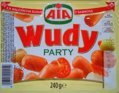 Salchichas Wudy Party AIA 240 g, code 8008110002459