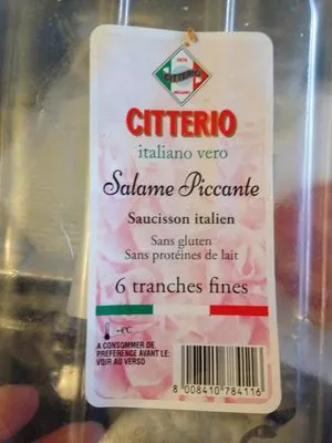 Salame piccante Citterio , code 8008410784116