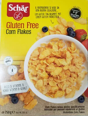 Corn Flakes sans gluten Schär 250g, code 8008698002223