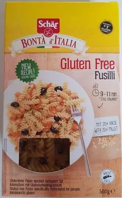 Glutenfrei Fusilli Schär 500 g, code 8008698005866