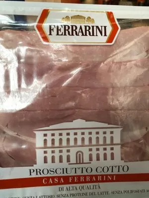 Jamón cocido lonchas sin gluten sin lactosa Ferrarini , code 8008706604753