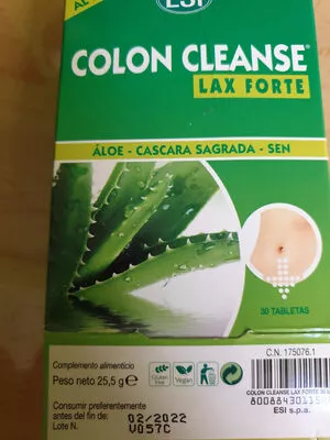 colon cleanse  25,5 g, code 8008843011544