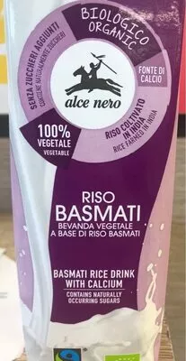 Riso Basmati drink Alce nero , code 8009004811140