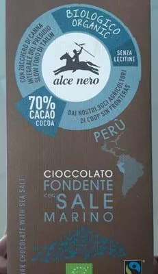 Cioccolato fondente con sale marino Alce nero , code 8009004811607