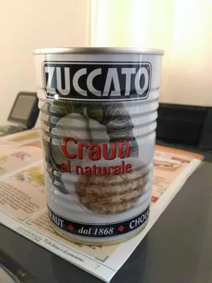 Crauti al naturale Zuccato 385g, code 8009140000101