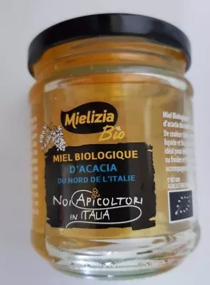 Miel biologique d'acacia du Nord de l'Italie Mielizia , code 8012527002759