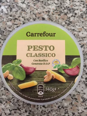 Pesto classico Carrefour 140g, code 8012666015566