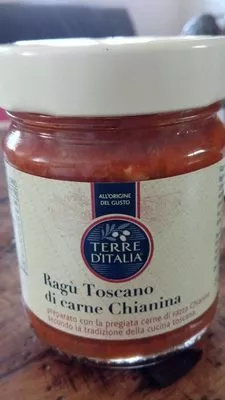 Ragú Toscano di Carne Chianina Terre d'Italia , code 8012666500239