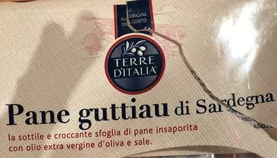 Pane guttiau terre d’italia , code 8012666501595