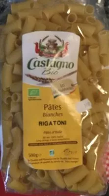 Pâtes Blanches RIGATONI Castagno , code 8013885010059