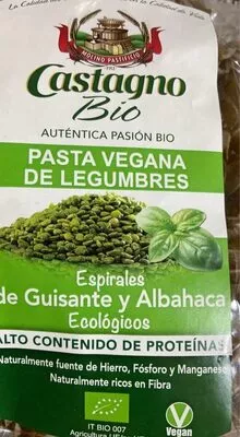 Pasta Vegana de legumbres Castagno , code 8013885052080