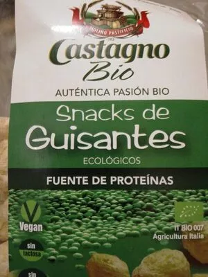 Snacks de guisantes Castagno , code 8013885080120