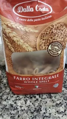 Farro integrale  whole spelt Dalla costa 500 gramos, code 8016419001059