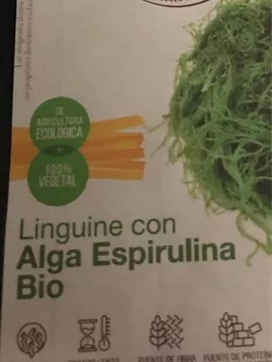 Linguine con alga espirulina bio  , code 8017856044449