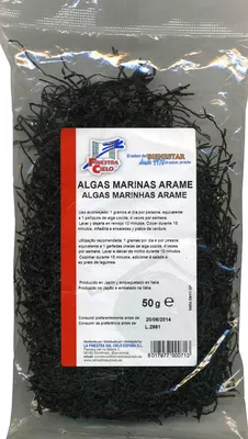 Algas arame deshidratadas La Finestra sul Cielo 50 g, code 8017977000713