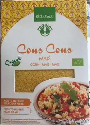 Cous Cous Maïs Probios 500 g, code 8018699010998