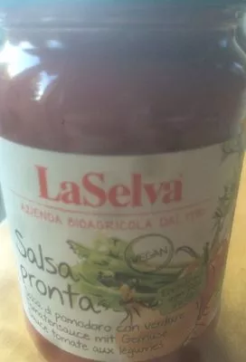 Sauce tomate aux legumes LaSelva , code 8018759000037