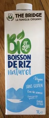 Boisson de riz naturel The bridge , code 8019428000006