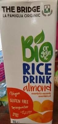 BIO RICE DRINK ALMOND The Bridge 1 L e, code 8019428000099