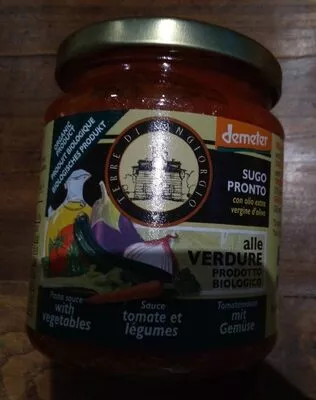 Sauce tomate et légumes Terre Di Sangiorgio 300 g, code 8021115292502