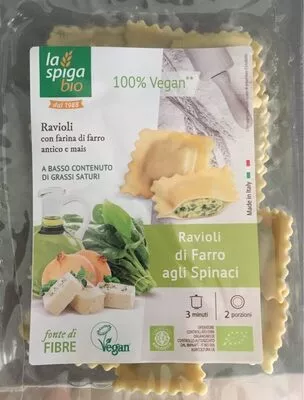 Ravioli di farro agli spinaci  , code 8022230000652