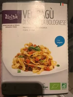 Veg-ragu Di Soja Alla Bolognese Biolab , code 8022822000992