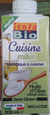 Cuisine Millet Isola Bio 200 ml, code 8023678423300