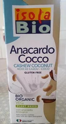 Anacardo Cocco Isola Bio 1 litre, code 8023678427124