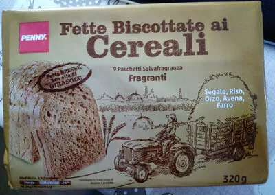 Fette biscottate ai Cereali Penny 320 g, code 8024370018580