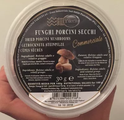 Funghi porcini secchi  30 g, code 8025386002716