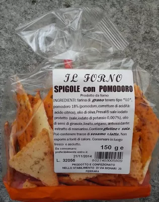 Spigole con pomodoro il forno, Solo Cose Buone Srl Via G. Monari 20 44124 Ferrara FE Italy 150 g, code 8027403005809