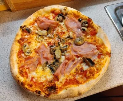 Pizza prosciutto & funghi  , code 8028842000745