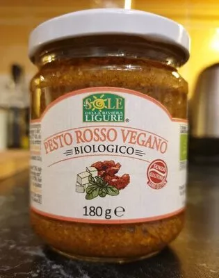 Pesto rosso vegano biologico  180 g, code 8029065002691