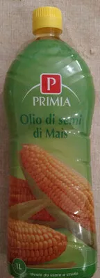 olio di semi di mais Primia, iperal 1L, code 8030582000190