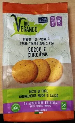 Biscotti di farina cocco e curcuma  , code 8032454001656