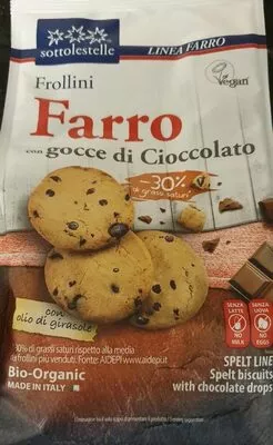 Frollini Farro con grocce di acioccolato sottolestelle , code 8032454051248