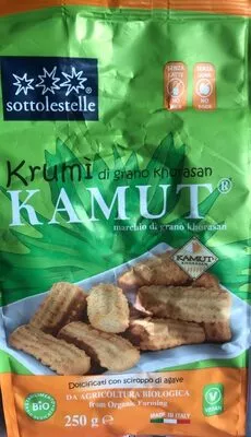 Galletas Krumi di grano Khorasan Kamut  250 g, code 8032454060844