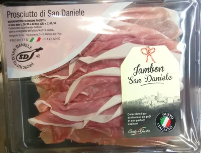 Jambon San Daniele Corte del Gusto 90 g, code 8032484860162