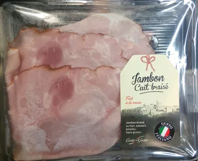 Jambon cuit braisé Corte del Gusto 110 g, code 8032484860261