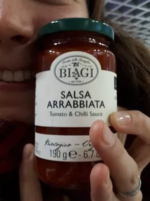 Biagi Organic Arrabiata Sauce Biagi 190 g, code 8032680415340