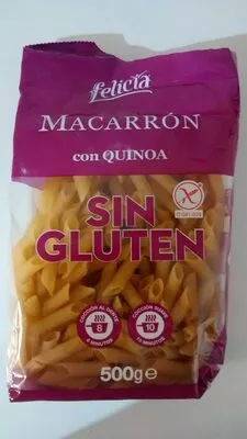 Macarrón con quinoa sin gluten Felicia 500gr., code 8032804430648