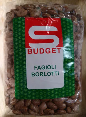 Fagioli borlotti S budget, pedon 500 g, code 8033954551351