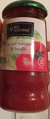 Sauce Tomate & Basilic Bio Naturae 345 g e, code 8034063245933