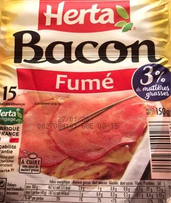 Bacon fumé  , code 8050230040286