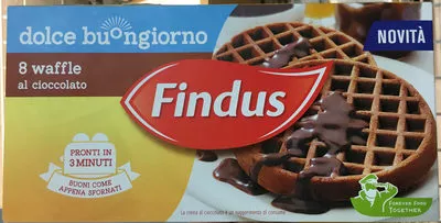 8 Gaufres au Chocolat Findus 240 g e, code 8051084003380